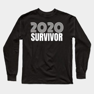 2020 Survivor Funny quarantine Long Sleeve T-Shirt